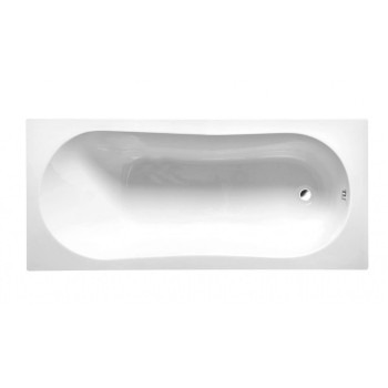Akrilinė vonia Aqualine Jizera, 140x70x39 cm, balta G1470