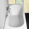 Akrilinė vonia Aqualine JIZERA, 150x70x39 cm, balta G1570