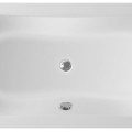 Akrilinė vonia Aqualine JIZERA, 180x80x39 cm, balta G1880