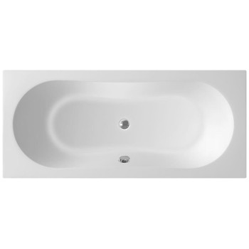 Akrilinė vonia Aqualine JIZERA, 180x80x39 cm, balta G1880