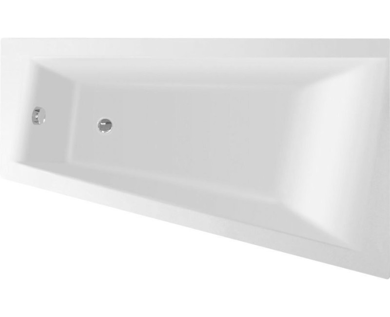 Vonia Aqualine METUJE, 160x100x42 cm, akrilinė, dešinė, balta G2611
