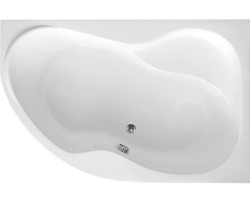 Ванна Aqualine Cidlina 160, 160x105x45 см, акриловая, правая, белая G3614