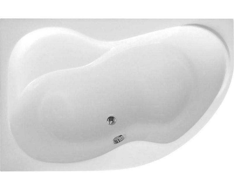 Ванна Aqualine Cidlina 150, 150x105x45 см, акриловая, без ножек, левая, белая G3618