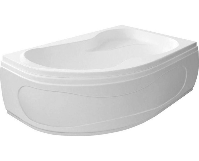 Ванна Aqualine Cidlina 150, 148x105x45 см, акриловая, без ножек, правая, белая G3619