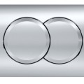 Комплект для унитаза Duofix с рамой и Rimfree унитазом Oudee с крышкой SoftClose, кнопка Delta01 Chrome