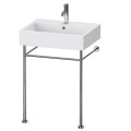 Izlietnes kājas Duravit Vero, 52.5cm Hromēta