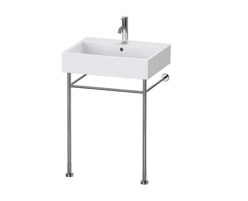 Izlietnes kājas Duravit Vero, 52.5cm Hromēta