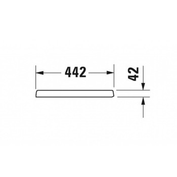 Poda vāks Duravit Starck 3 ar SoftClose Balts 0067790000