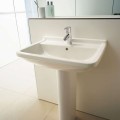 Раковина для ванной Duravit Starck 3, WonderGliss 60x45 см Белый