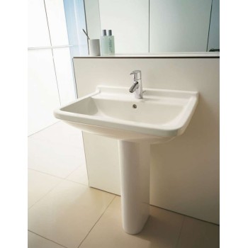 Vannas istabas izlietne Duravit Starck 3, WonderGliss 60x45cm Balta