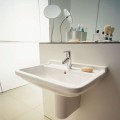 Раковина для ванной Duravit Starck 3, WonderGliss 60x45 см Белый