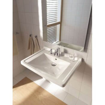 Vannas istabas izlietne Duravit Starck 3, 70x55cm, Balta