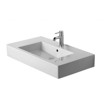 Vannas istabas izlietne Duravit Vero WonderGliss 85x49cm, Balta