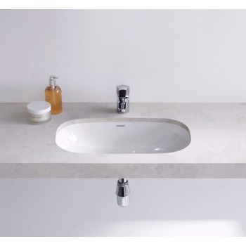 Раковина для ванной Duravit D-Code 56x40 см, белая