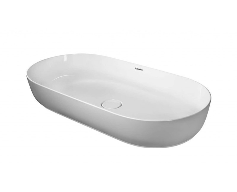 Vannas istabas izlietne Duravit LUV WonderGliss, DuraCeram® 80x40cm, Balta