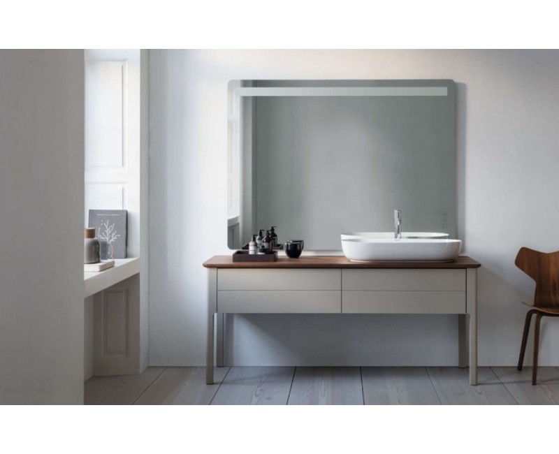 Vannas istabas izlietne Duravit LUV WonderGliss, DuraCeram® 80x40cm, Balta