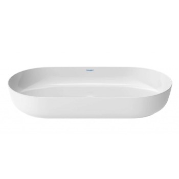 Vannas istabas izlietne Duravit LUV WonderGliss, DuraCeram® 80x40cm, Balta