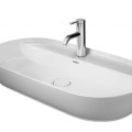 Раковина для ванной комнаты Duravit LUV WonderGliss, DuraCeram®, 80x40 см, белый