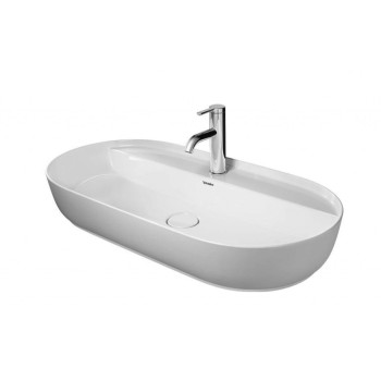 Vannas istabas izlietne Duravit LUV WonderGliss, DuraCeram®, 80x40cm, Balta