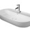 Раковина для ванной комнаты Duravit LUV WonderGliss, DuraCeram®, 80x40 см, белый