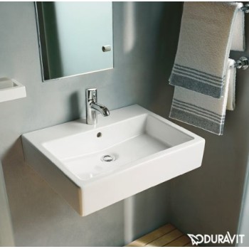 Vannas istabas izlietne Duravit Vero 50x47cm, WonderGliss Balta