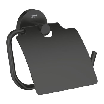 Tualetes papīra turētājs Grohe Essentials Melna Matēts 1024652430