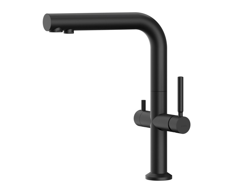 Virtuves maisītājs Kielle Wimeo filtrētam ūdenim Melns Matēts 10525F24