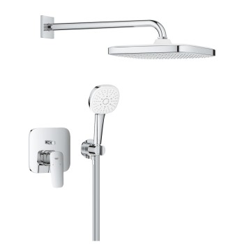 Dušas sistēma GROHE Cubeo Tempesta 250 iebūvējama Hromēta 1053360000