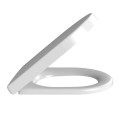 Tualetes poda komplekts Geberit Duofix rāmis ar  Villeroy & Boch Omnia Architectura Rimless podu, Balta Sigma30 poga, Soft Close Vāks