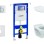 Комплект для унитаза Geberit Duofix с рамой и Rimfree унитазом Alpha с крышкой SoftClose, кнопка Sigma01 Chrome