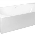 Laisvai stovinti vonia Kielle Idolio 170x80cm, akrilo, kairė pusė, balta 1122453L0