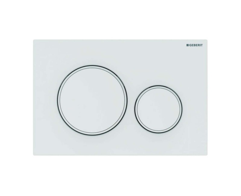 Кнопка для рамы Geberit Sigma20 белая 115.882.01.1