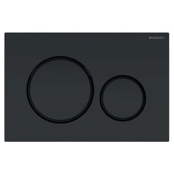 Кнопка смыва Geberit Sigma20, Dual Черный 115.882.16.1