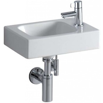 Vannas istabas izlietne Geberit iCon ar KeraTect 38x28cm Balta 124736600