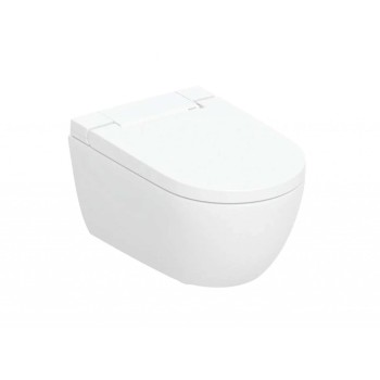 Piekaramais pods ar bide funkciju GEBERIT AquaClean Alba KeraTect ar SoftClose Vāku
