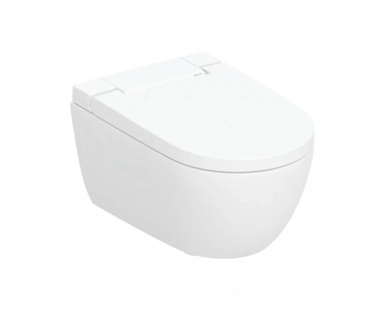 Piekaramais pods ar bide funkciju GEBERIT AquaClean Alba KeraTect ar SoftClose Vāku
