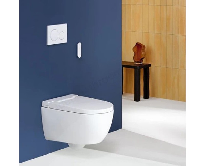 Piekaramais pods ar bide funkciju GEBERIT AquaClean Alba KeraTect ar SoftClose Vāku