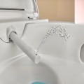 Piekaramais pods ar bide funkciju GEBERIT AquaClean Alba KeraTect ar SoftClose Vāku