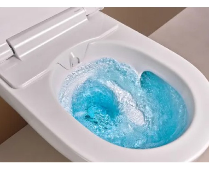 Piekaramais pods ar bide funkciju GEBERIT AquaClean Alba KeraTect ar SoftClose Vāku