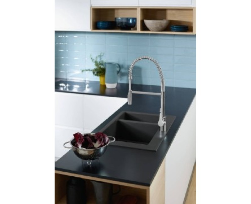 Virtuvinis kranas Hansgrohe Cento XXL Semi-Pro, 2jet lankstus išleidimas, Chromuotas 14806000