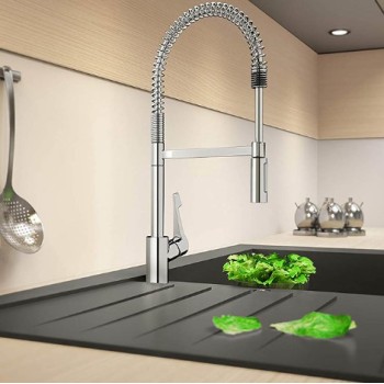 Virtuvinis kranas Hansgrohe Cento XXL Semi-Pro, 2jet lankstus išleidimas, Chromuotas 14806000