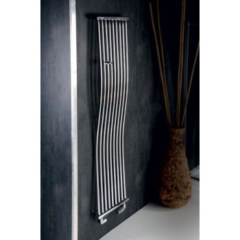 Dvieļu žāvētājs / Radiators Sapho Onda 40x170cm, 425W, hroms  1801-05
