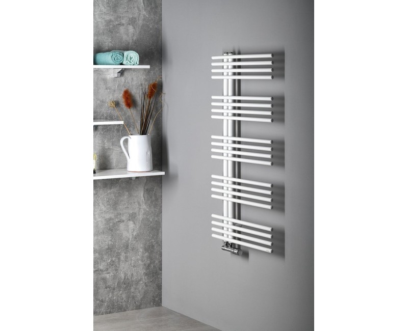 Полотенцесушитель / Радиатор Sapho Nympha, 60x112 см, 485 Вт, белый 1805-16
