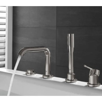 Vonios / Dušo maišytuvas Grohe Essence ant vonios krašto, supersteel 19578DC1