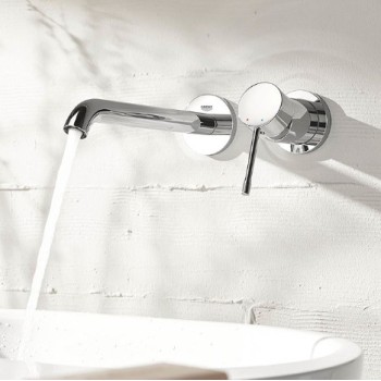 Grohe Essence L-Size встраиваемый смеситель для раковины, 2 выхода, хром 19967001