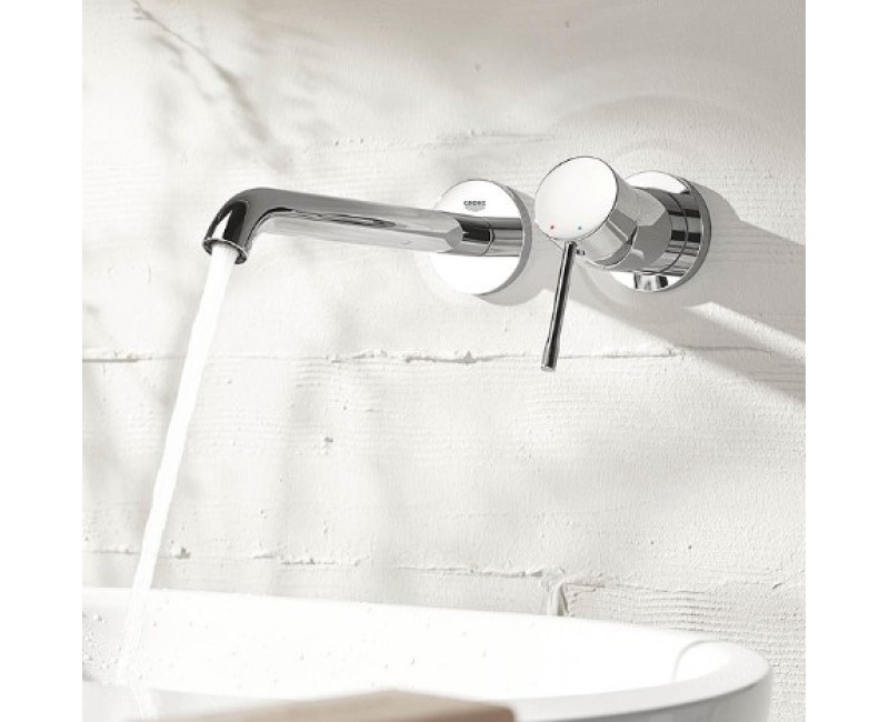 Grohe Essence L-Size встраиваемый смеситель для раковины, 2 выхода, хром 19967001