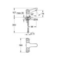 Grohe Costa L смеситель для раковины, хром 21100001