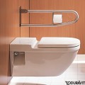 Piekaramais pods Duravit Starck 3, bez vāka, Balts