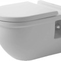 Piekaramais pods Duravit Starck 3 Comfort WonderGliss bez vāka, Balts