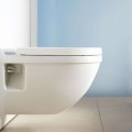 Piekaramais pods Duravit Starck 3 Comfort WonderGliss bez vāka, Balts